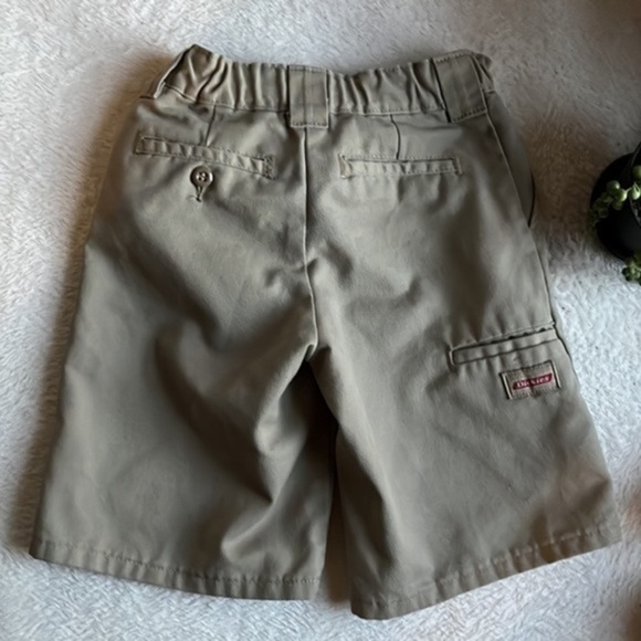 NWOT Boys Dickies Khaki Shorts‎ Size 6RG 20 1/2 Waist - Picture 7 of 8